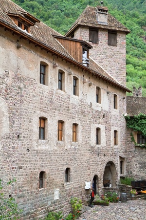 Castel Roncolo near Bozen, South Tyrolの写真素材