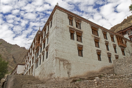 Historic Hemis monastery in Ladakh, Indiaの写真素材