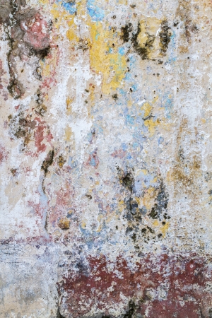 Weathered wall, seen on the island of Cubaの写真素材