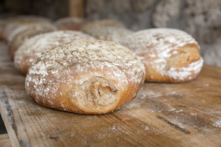 Fresh German wood oven bread 