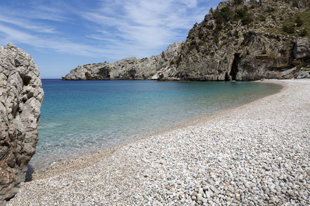 Achata beach on Karpathos island, Greeceの写真素材