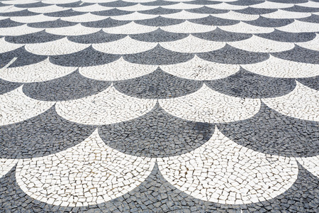 Historic pavement, Madeira, Portugal