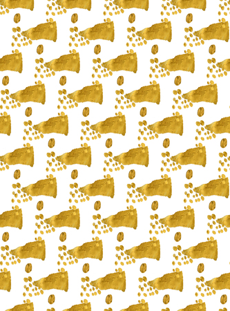 acrylic seamless pattern of spots and linesの写真素材