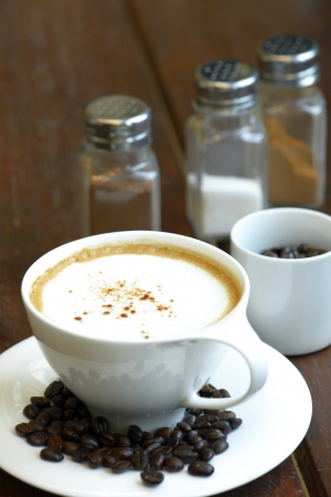 A Cup of Hot Coffeeの写真素材