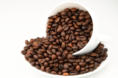 Close-up of coffee beanの写真素材
