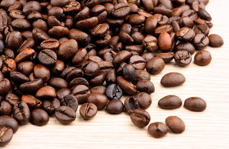 Close-up of coffee beanの写真素材