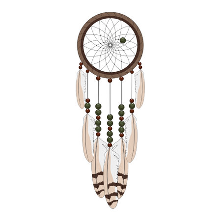 Vector image of dream catcher.のイラスト素材