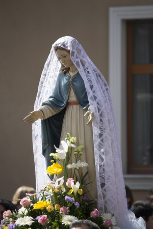 Madonna statuesの写真素材