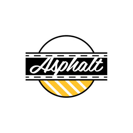Asphalt Way Creative Logo Designのイラスト素材