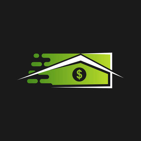 Home Cash Creative Logo Designのイラスト素材