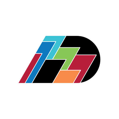 Letter D Building Logo Design