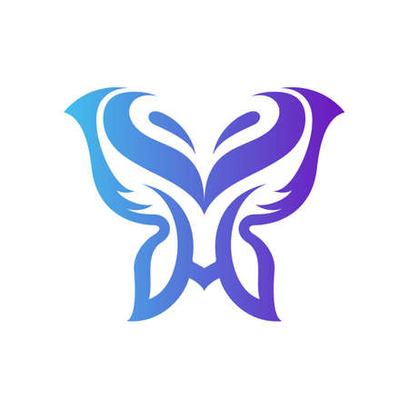 Animal Butterfly Business Logo Designのイラスト素材