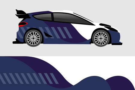 Wrap Car Decal Design Vectorのイラスト素材