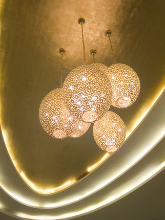 Celling lightingの写真素材