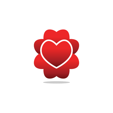 Love logo design templateのイラスト素材