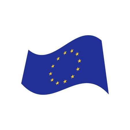 Illustration of europe union graphic design templateのイラスト素材