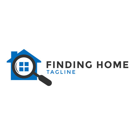 Search home logo icon design template vectorのイラスト素材