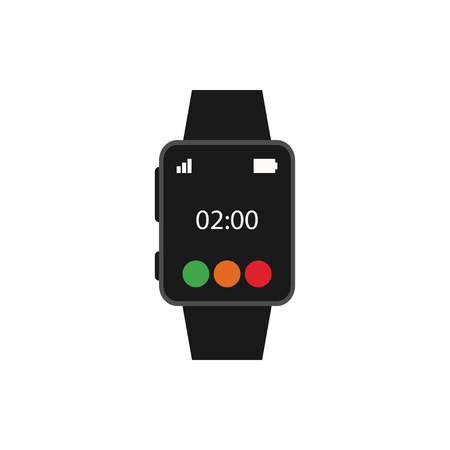 Smartwatch object graphic design templateのイラスト素材