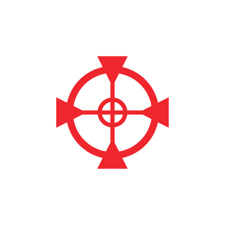 Focus target graphic design templateのイラスト素材
