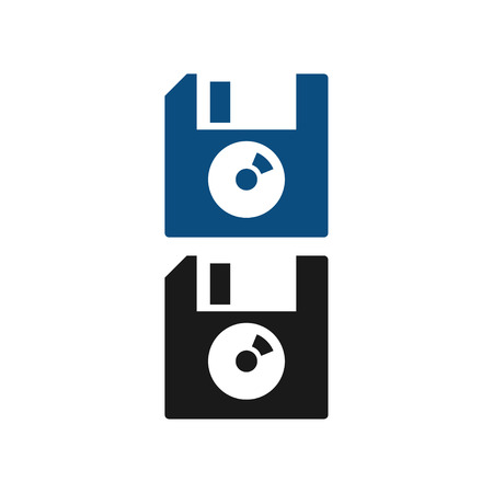 Floppy disk diskette graphic design template vector