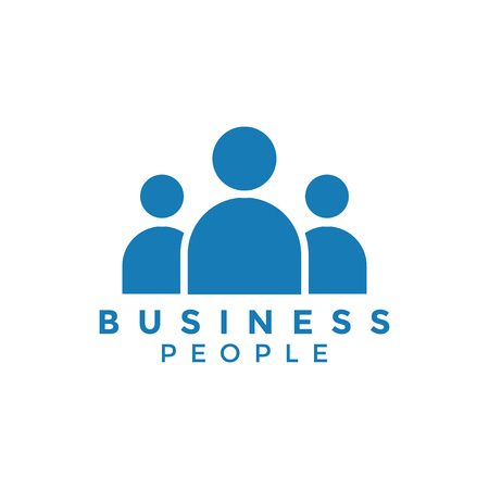 Business people logo icon element design template vectorのイラスト素材