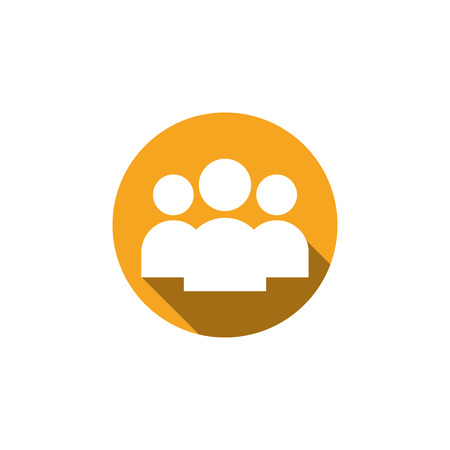 People icon graphic design template vector isolatedのイラスト素材