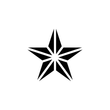 Star icon graphic design templateのイラスト素材