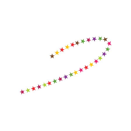 Decorative star icon graphic design templateのイラスト素材