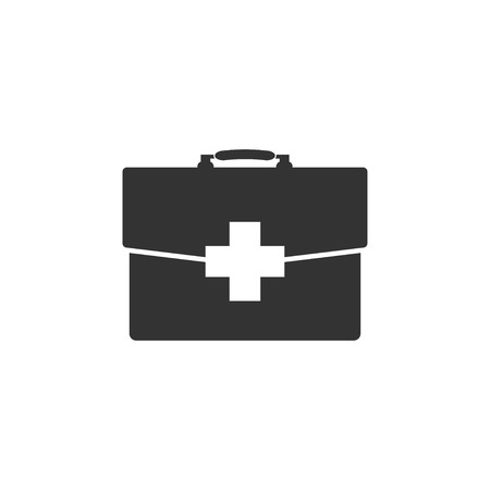First aid icon design template vector isolated illustrationのイラスト素材