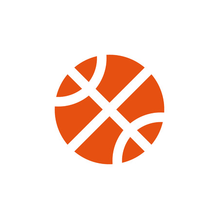 Basketball icon design template vector isolated illustrationのイラスト素材