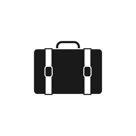 Briefcase icon design template vector isolated illustrationのイラスト素材