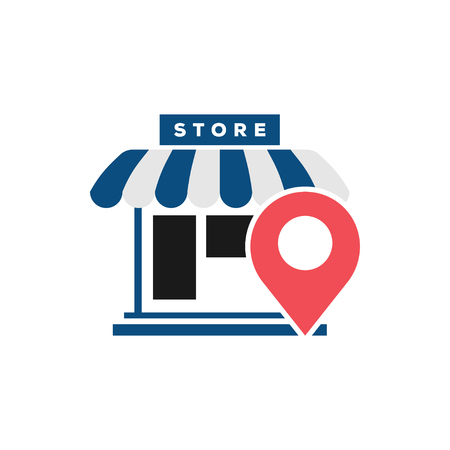 Store graphic design template vector isolated illustrationのイラスト素材