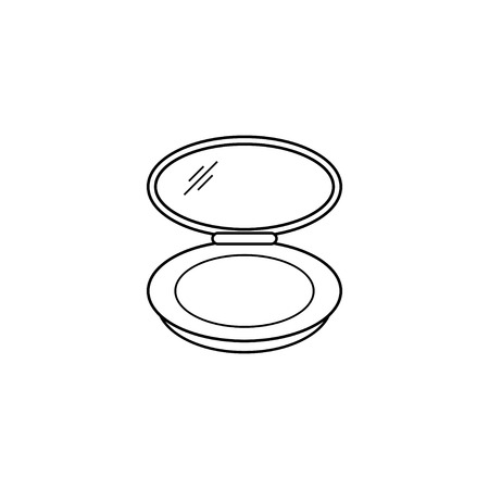 Makeup graphic design template vector isolated illustrationのイラスト素材