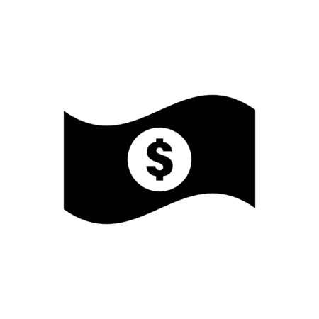 Dollar sign icon graphic design template illustrationのイラスト素材