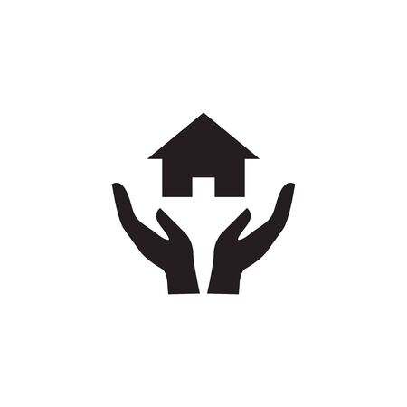 Home care icon design template vector illustration isolatedのイラスト素材