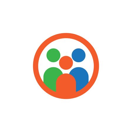 Community graphic design template vector isolated illustrationのイラスト素材