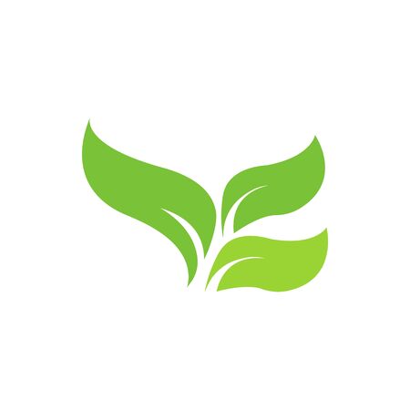 Leaf graphic design template vector isolated illustrationのイラスト素材