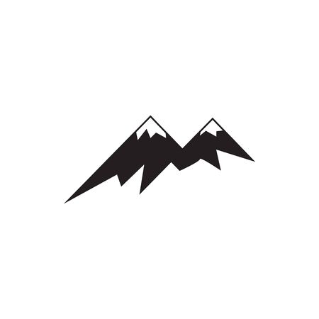 Mountain graphic design template vector isolated illustrationのイラスト素材
