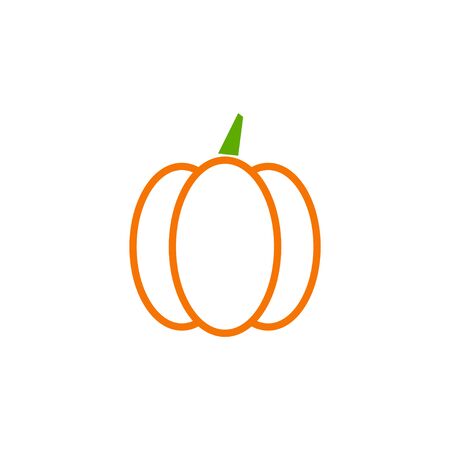 Pumpkin graphic design template vector isolated illustrationのイラスト素材