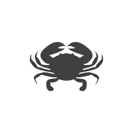 Crab graphic design template vector isolatedのイラスト素材