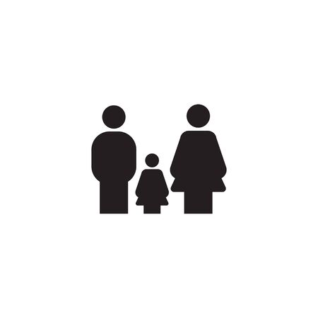 Family icon design template vector isolated illustrationの写真素材