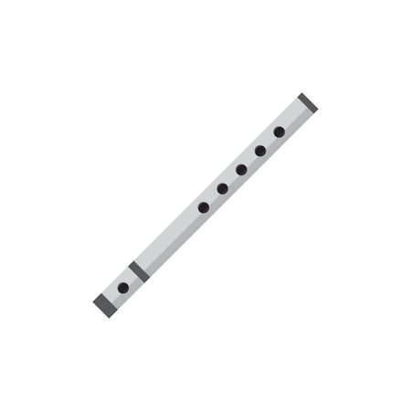Flute graphic design template vector isolated illustrationのイラスト素材