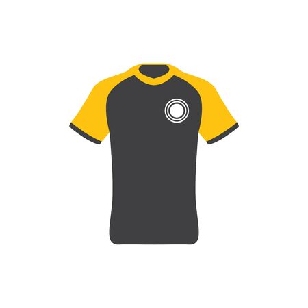 Jersey graphic design template vector isolatedのイラスト素材