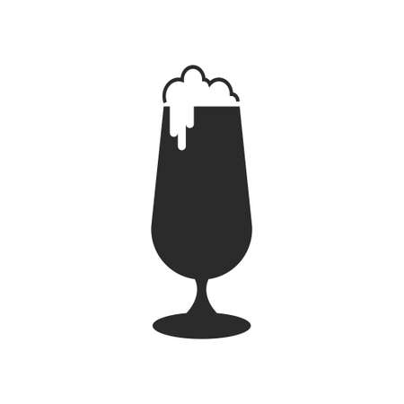 Beer icon design template vector isolated illustrationのイラスト素材