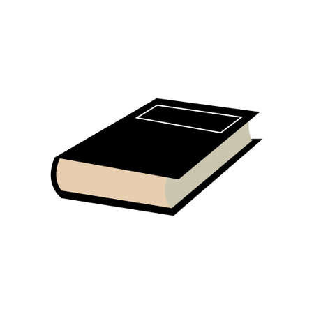 Classic old book icon design template vectorのイラスト素材