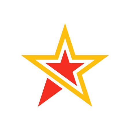 Star icon design template vector illustrationのイラスト素材