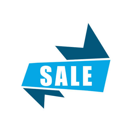 Banner sale icon design template vector illustrationのイラスト素材