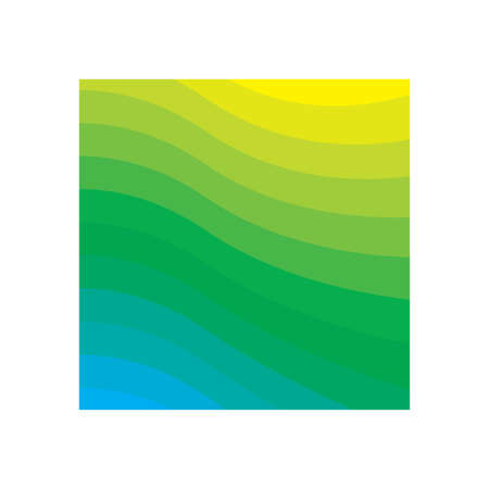 Green gradient background icon design template vectorのイラスト素材