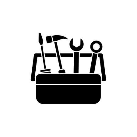 Toolbox icon design template illustration isolatedのイラスト素材