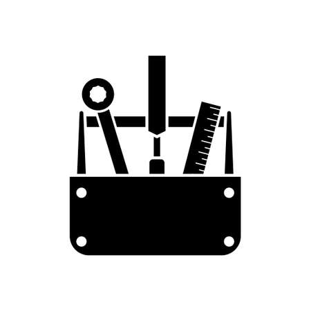 Toolbox icon design template illustration isolatedのイラスト素材